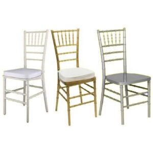 Ghế chiavari ống trúc