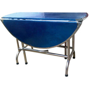 Bàn xếp inox 304 tròn 1m2