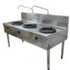 Bếp á 3 họng inox 304