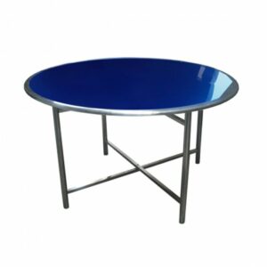Bàn tròn đường kính 1m4 chân chữ thập nhà hàng