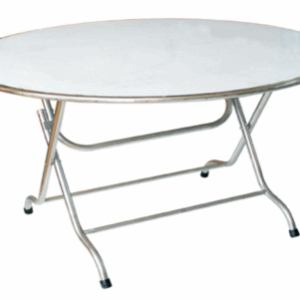 Bàn tròn inox 1.2m